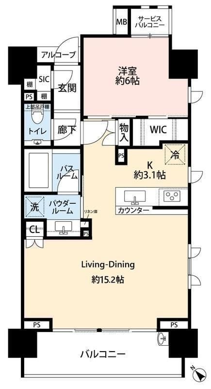 シティハウス南麻布一丁目 1303