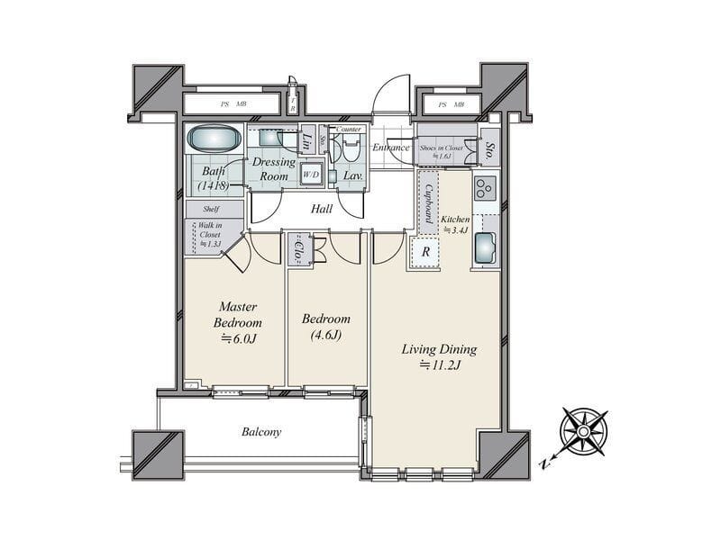 パークコート千代田富士見ザ タワー 2302