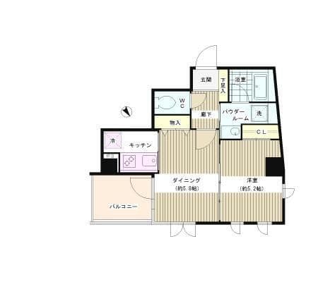 IH STORY 南長崎 405 間取り図