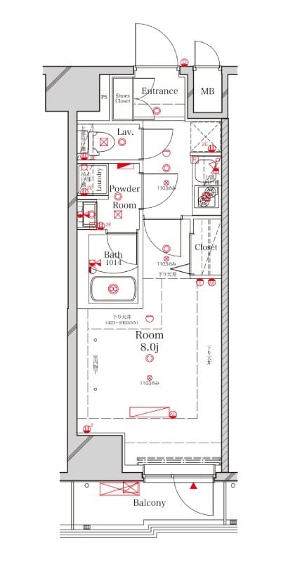 アルテカーサプレスト北千住 3F