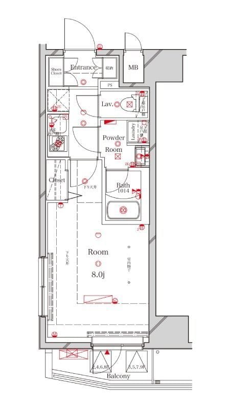 アルテカーサプレスト北千住 4F