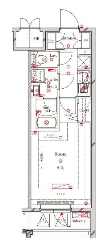 アルテカーサプレスト北千住 9F