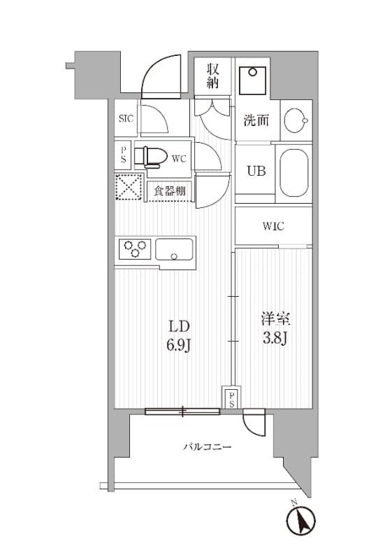 シーズンフラッツ代々木 701