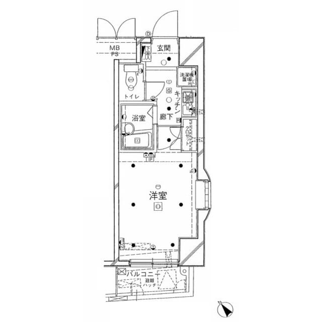 クレアシオン市ヶ谷西 704