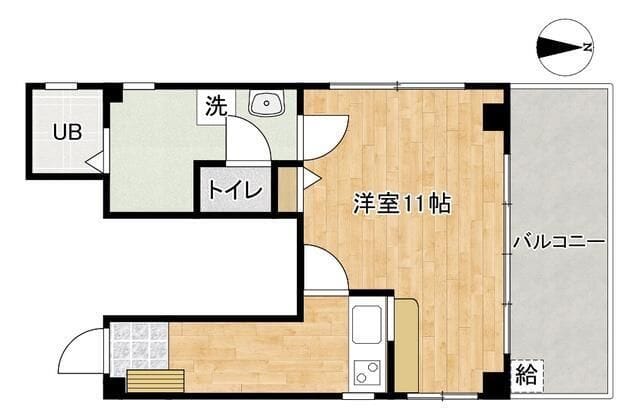 EMINENT西大島 403 間取り図