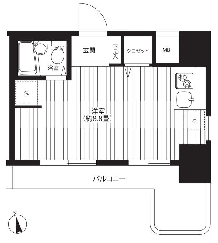 リーノ新宿若松町 1101