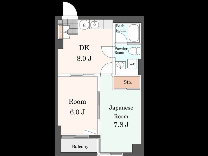 ノアール 105 間取り図