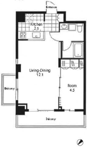 レジディア南雪谷 703