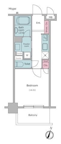 レジディア神田東 0203