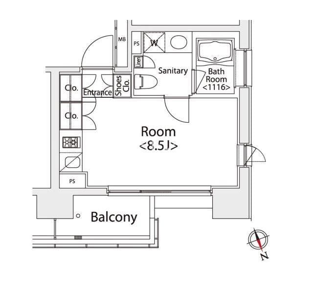 カスタリア戸越 1403