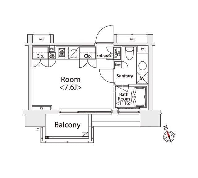 カスタリア戸越 608