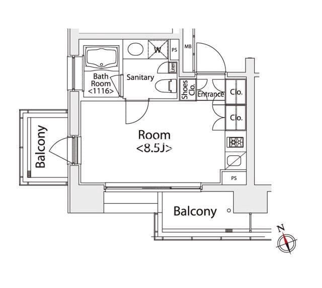 カスタリア戸越 804