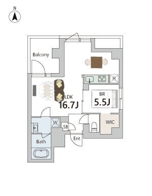 GranDuo武蔵小山4 301