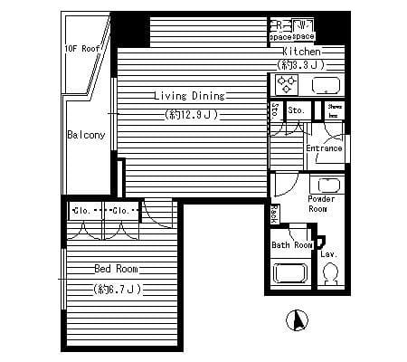 レガーロ西早稲田 1204