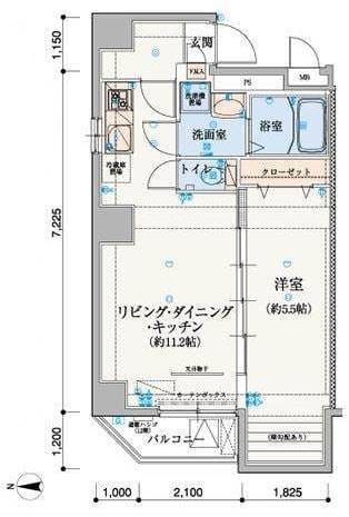 リヴシティ上野入谷 1001