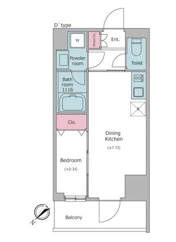 レジディア都立大 0905