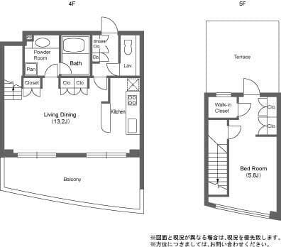 ストーリア神宮前 0404 間取り図