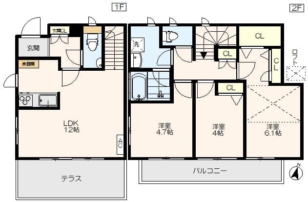 三原台1丁目テラスハウス WEST