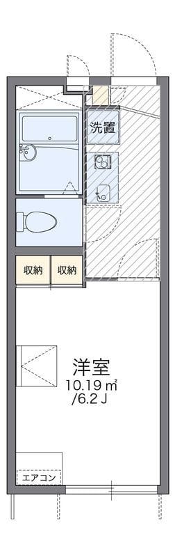 レオパレスN Ⅰ 101 間取り図