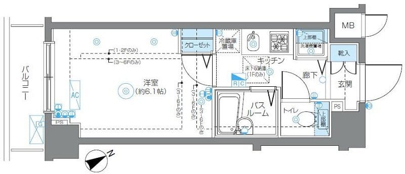 フェニックス池袋弐番館 602