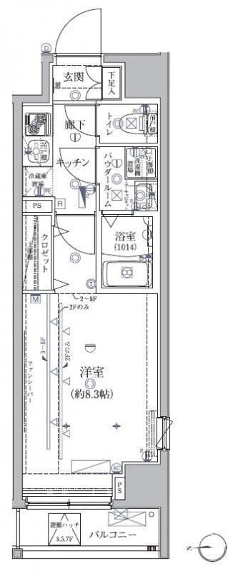 クレイシア桜新町 201