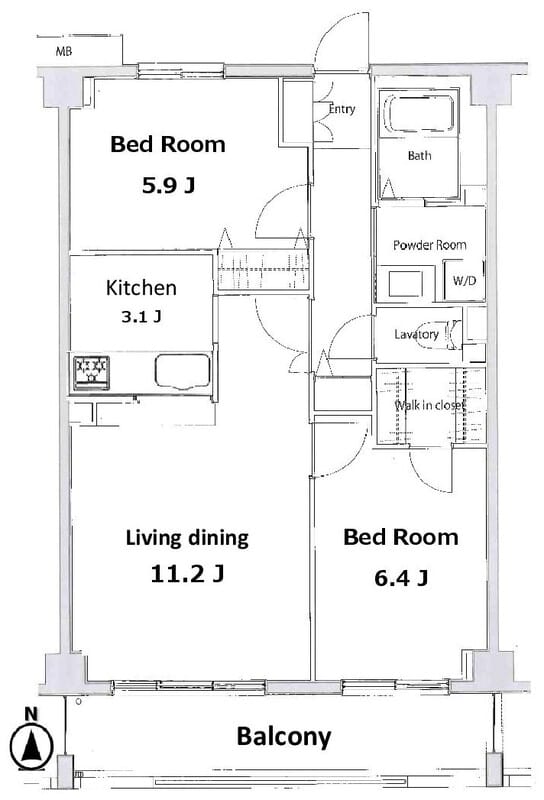 SOCIETY KAKINOKIZAKA ANNEX 405