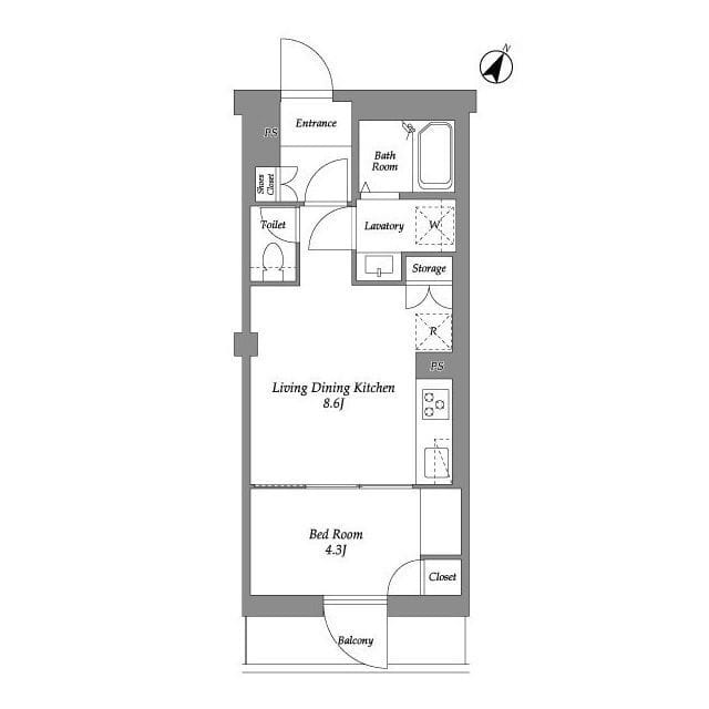 ザ・レジデンス用賀 404