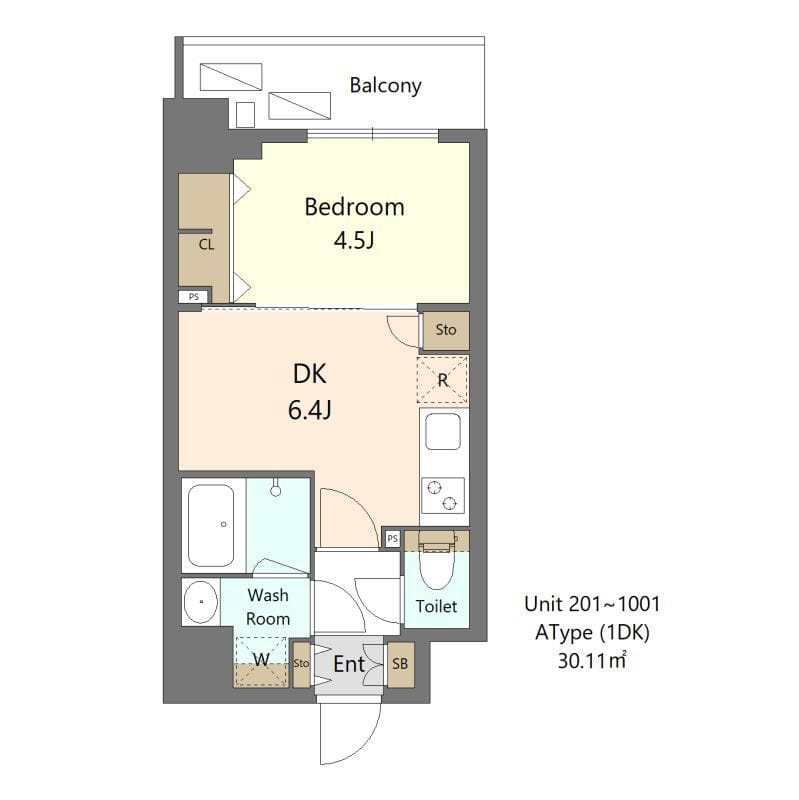 S-RESIDENCE新宿早稲田avelis 1201