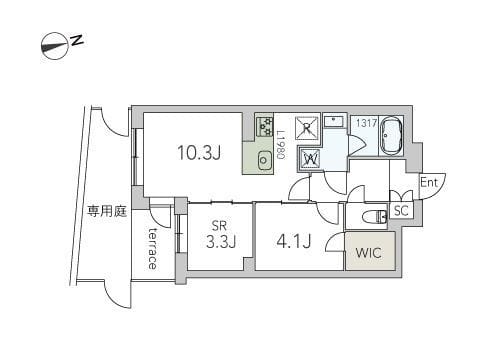 OAK SQUARE豪徳寺 102