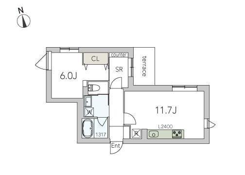 OAK SQUARE豪徳寺 105