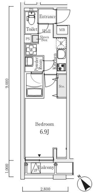 S.E.S. 309 間取り図