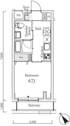 S.E.S. 312 間取り図