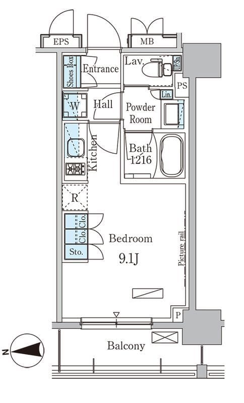 パークアクシス上野・稲荷町 1302