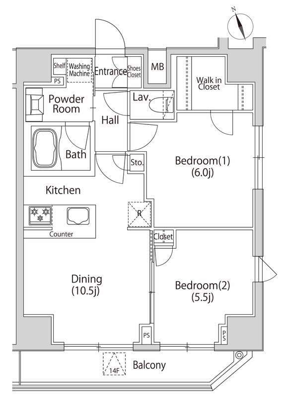 カーサスプレンディッド虎ノ門新橋 1402