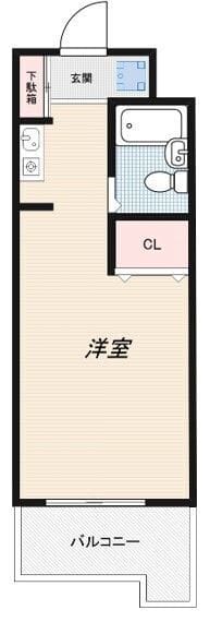 インプルーブ高井戸 302 間取り図