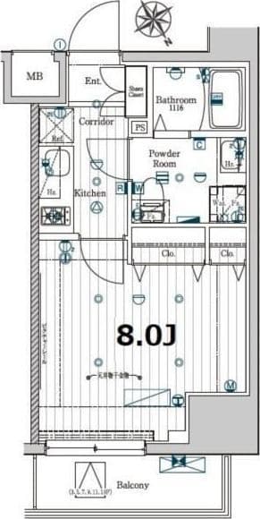 メイクスデザイン門前仲町GARDEN 801