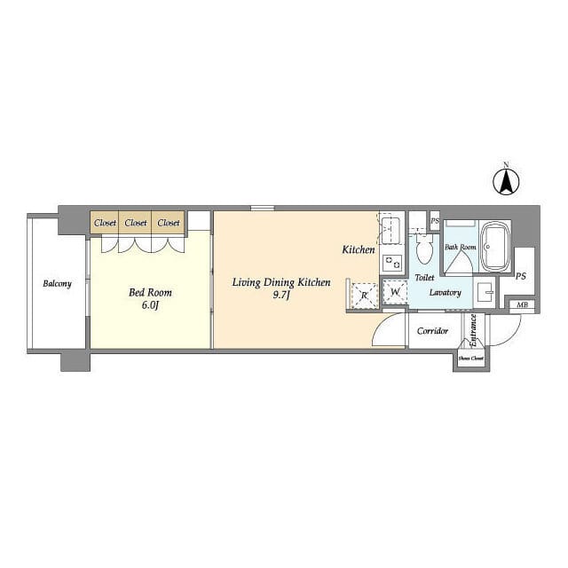 コンフォリア西麻布 0801