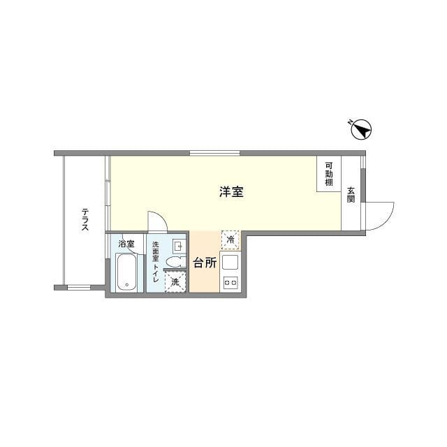 Gridie 406 間取り図