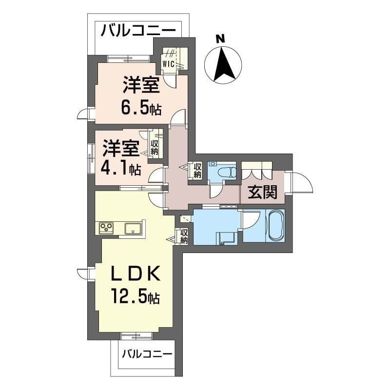 目黒ガーディアンヒルズ 302 間取り図