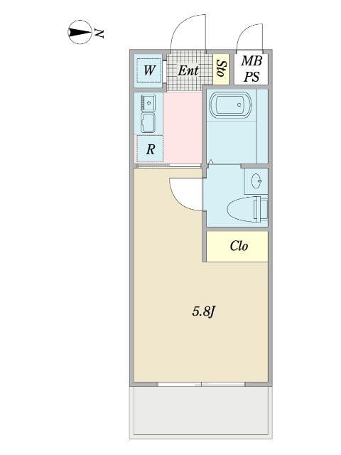 SS.FLAT都立大学 0109