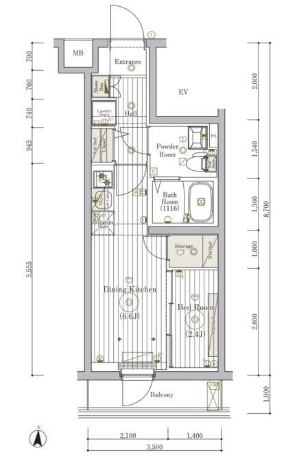 ミライズ下丸子アロー 308