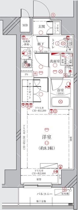 ディアレイシャス港区海岸 703