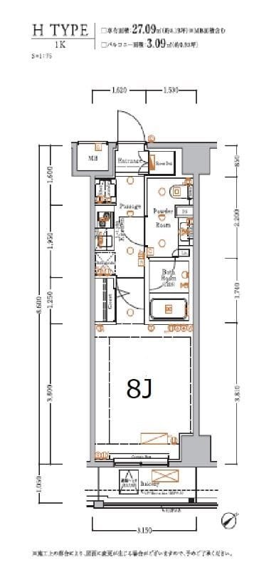 XEBECときわ台 802 間取り図