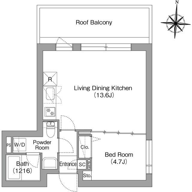 コンフォリア・リヴ両国イースト 405