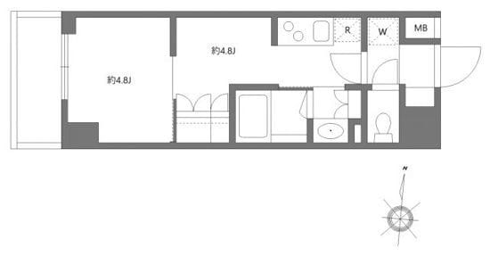 グランパセオ清澄白河Ⅱ 0203