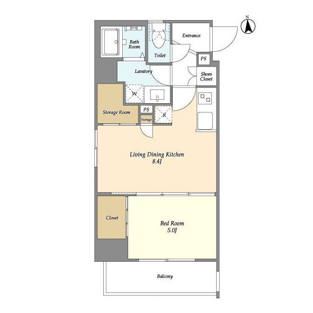 リヴィコート下落合 501