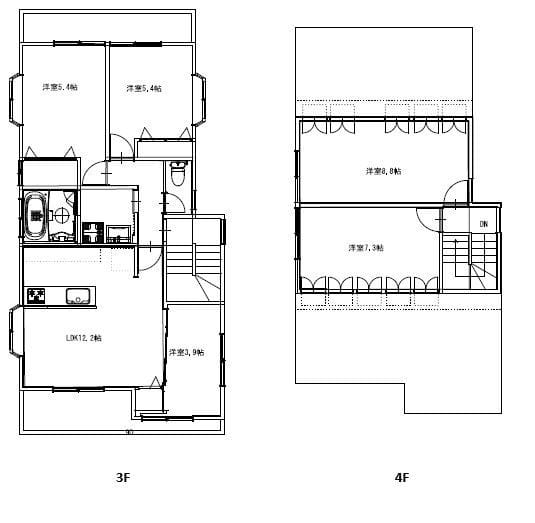 リオグランデ綾瀬 3.4F 32.5万円/なし/10,000円