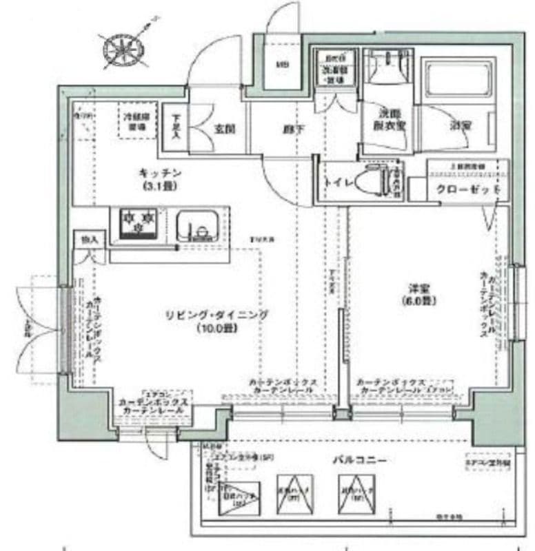 アイル東京スカイツリー参番館 504 間取り図