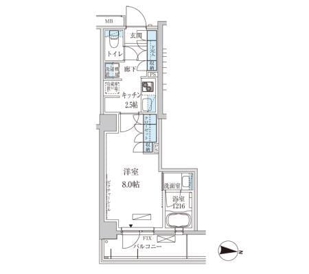 パークアクシス池上 205