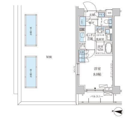 パークアクシス池上 408